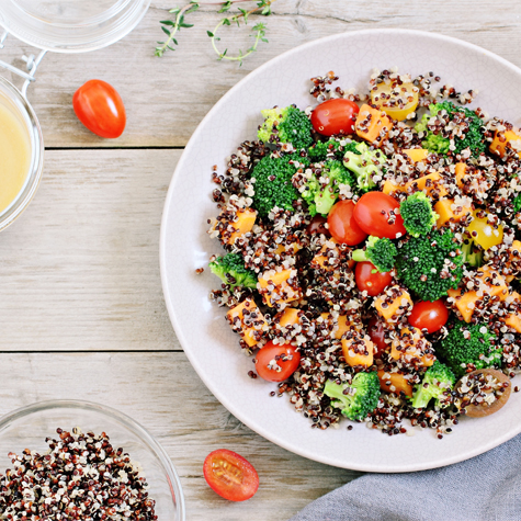 Quinoa-Süsskartoffel-Salat