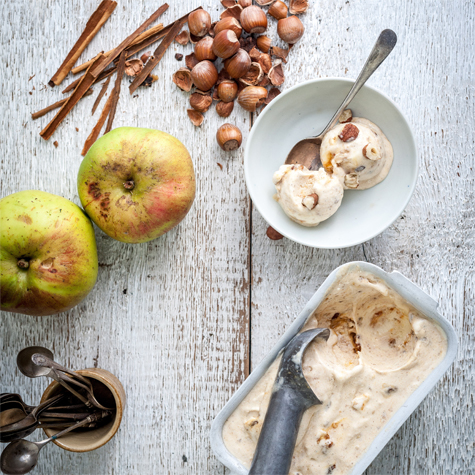 Apple Crumble Eiscreme